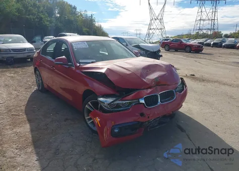 2017 BMW 330I xDrive из США, поврежденный, VIN WBA8D9G30HNU62047